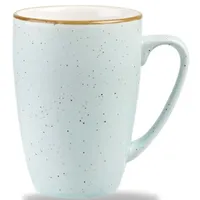 FineDine 12 x Kaffeebecher 0,34l STONECAST duck egg blue