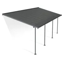 CANOPIA Terrassenüberdachung Sierra 739 x 295 cm grau