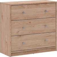 Home Affaire Schubkastenkommode, Stauraum, Knopfgriffe, einfache Selbstmontage, 72,4 x