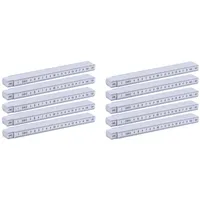 MacMa Zollstock 10x Zollstock / Gliedermaßstab / 2m /