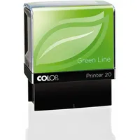 Colop Textstempel, individualisierbar Printer 20 Green Line selbstfärbend schwarz