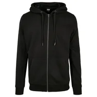 URBAN CLASSICS Basic Terry Zip Sweatshirt Blue L