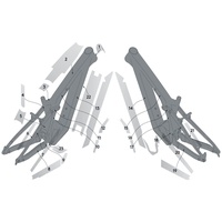 Syncros Patron Rahmenschutz - Clear matt - One Size