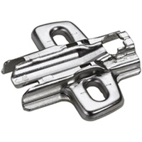 Hettich Möbel-Kreuzmontageplatte 9075006 vernickelt