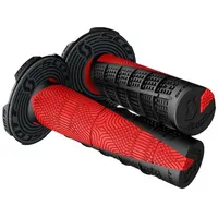 Scott Duece MX Motorrad Griffe inkl.Donut schwarz/rot