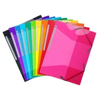 Exacompta 55670E Sammelmappe PP Iderama 3 Klappen mit Gümmizug
