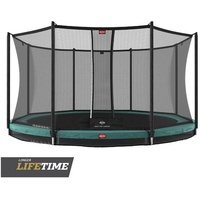 Berg Toys BERG Trampolin Favorit InGround 430 cm grün
