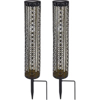 ETC Shop Orientalische Solarlampen für Außen Solar Gartendeko Outdoor