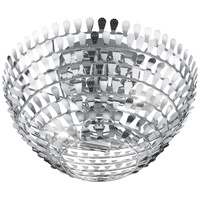 Trio Deckenleuchte chrom Wohnzimmerlampe Deckenlampe 2 flammig Schlafzimmerleuchte, Blätter