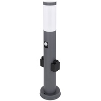 ETC Shop Smart Außenleuchte Stehlampe mit Bewegungsmelder Gartenleuchte dimmbar,