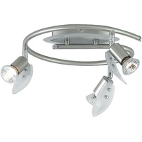 GLOBO Decken Leuchte Glas satiniert Spot Rondell Strahler Lampe