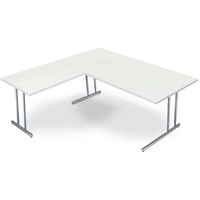 Kerkmann Artline Transparent« 200 cm 90° Winkel höhenverstellbar weiß,