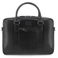 Buckle & Seam Businesstasche Everett Dot Business Bag Black