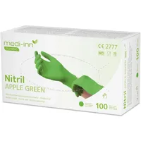 Medi-Inn Nitril Apple Green Einmalhandschuhe puderfrei XL 10 x