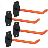 Relaxdays Reifenhalter für Wandmontage, im 4er Set, Wandhaken für