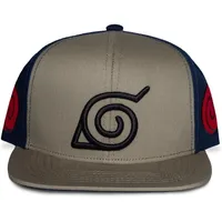 Difuzed Naruto Shippuden casquette Snapback Logo Green, Grün
