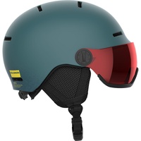 Salomon ORKA VISOR Helm Mit Visier - North Atlantic