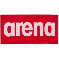 Arena Unbekannt Unisex Gym Soft Towel, Red-White, NS EU