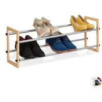 Relaxdays Schuhregal ausziehbar 63,5 x 30 x 20 cm