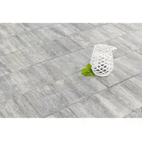 Diephaus Terrassenplatte Corso Weiß-Schwarz 60 x 40 x 4