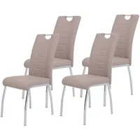 HELA Tische Swingstuhl-Set Andrea Cappucino 4er-Set