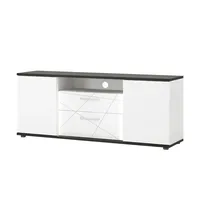Möbel Kraft Lowboard ¦ weiß ¦ Maße (cm): B: