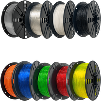 AMPERTEC 3D-Filament Colorpack Flex TPU 1.75mm 4x1kg Spulen
