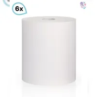 Blanc HYGIENIC Handtuchrollen universell einsetzbar SET 6 Rollen 2-lagig