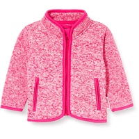 Playshoes Fleece-Jacke Unisex Kinder Outdoor-Oberteil, pink Strickfleece, 86