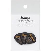 IBANEZ Elastomer Picks Soft - Hazed Black / 3