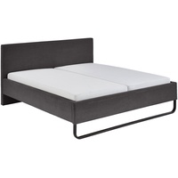 Meise Möbel Polsterbett ¦ grau ¦ Maße (cm): B:
