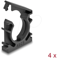 DeLock Kabelschlauchhalter mit Verschlussclip 25 mm 4