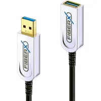 FIBERX Series - USB 3.1 Glasfaser Verlängerungskabel - 35m
