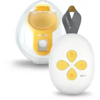 Medela Elektrische Einzelmilchpumpe Solo Hands-free, Gelb