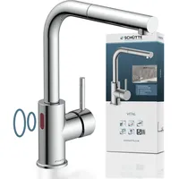 Schütte Vital Einhebelmischer Sensorarmatur Silber
