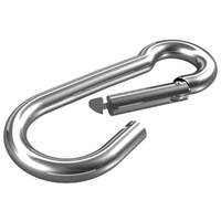 Dörner + Helmer 4915104 Karabinerhaken Edelstahl A2 10 mm