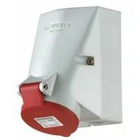 Mennekes Wanddose TwinCONTACT 16A 400V Rot 1 St.