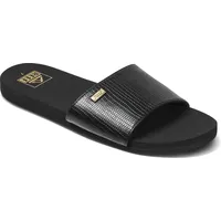 REEF Bliss Nights Slide Black/Black, 42.5 EU