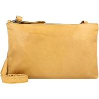 GREENBURRY Soft Umhängetasche Leder 25 cm yellow Gelb Damen