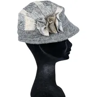 COLLEZIONE ALESSANDRO Mütze " Oxford " in grau |