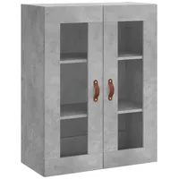 VidaXL Wandschrank Betongrau 69,5x34x90 cm