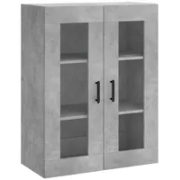 VidaXL Wandschrank Betongrau 69,5x34x90 cm - Grau