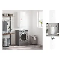 VidaXL Wandschrank Hochglanz-Weiß 34,5x34x90 cm