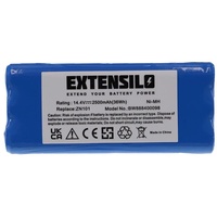 EXTENSILO Akku kompatibel mit Puppyoo V-M600 Staubsauger Home Cleaner