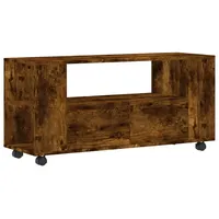 VidaXL TV-Schrank Räuchereiche 102x34,5x43 cm Holzwerkstoff