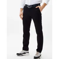 Brax Herren, Flatfronthose Style FABIO IN", BLACK, schwarz, Gr.