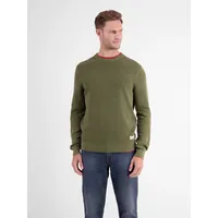 Lerros Strickpullover »LERROS Strickpullover, O-Neck« Lerros AGED OLIVE S