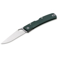 Manly Taschenmesser Peak D2 Military Green Back Lock Clip