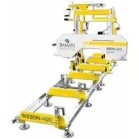 BAMATO Blockbandsäge BBSW-400 mit 3,0 m Rollbahn (400V)