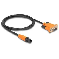DeLock Seriell Anschlusskabel [1x M12-Stecker - 1x D-SUB-Buchse 9pol.]
